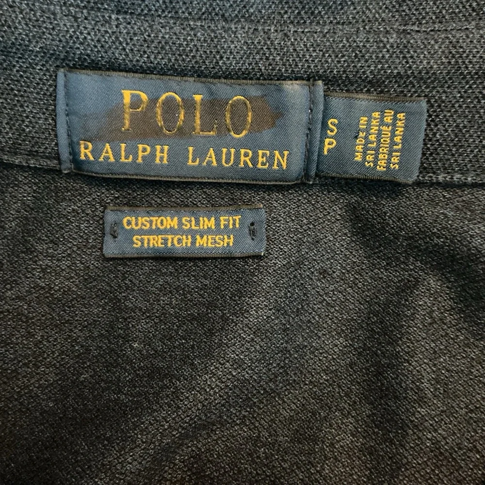 Polo Ralph Lauren Men's Polo Shirt Small Navy Long Sleeve‎ Classic Cotton Preppy